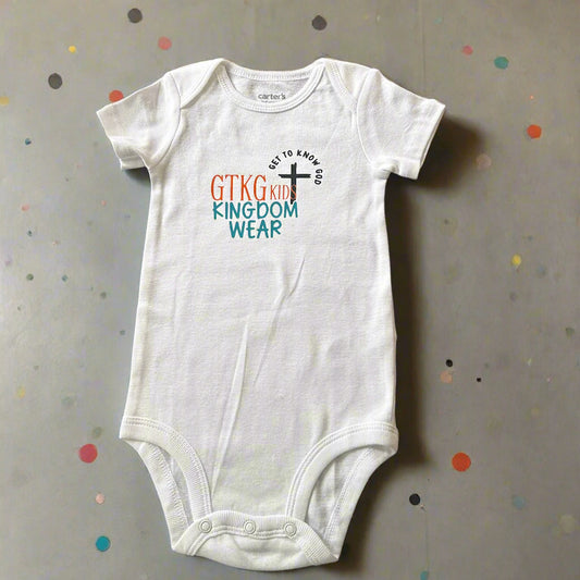 Disciple in Training Onesie – GTKG Kids Kingdom Wear | Christian Baby Bodysuit (Infant to Toddler)